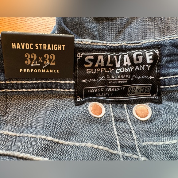 BucklešHavoc Straight Stretch Mens Jean Color-Larissa NWT by Salvage Sup⦠- Picture 10 of 12